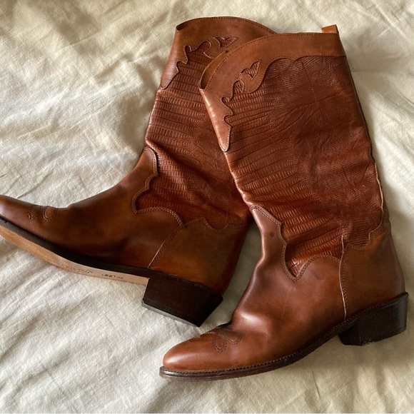 Vintage Joan & David Handmade Italian Leather Boots Excellent Condition. - Picture 2 of 7